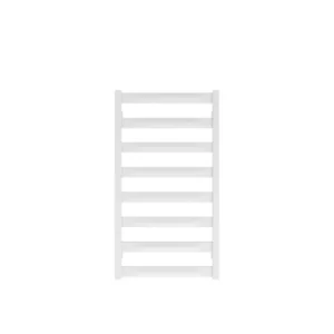 Badheizkörper HERMES WHITE 910 für Mischbetrieb, Anschluss beidseitig, unten (500×910 mm), matt, weiß