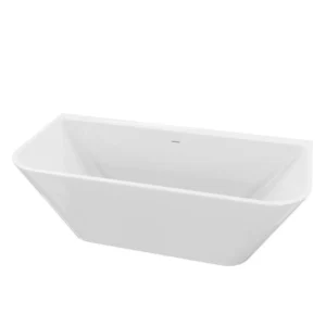 Vorwand-Badewanne ELIAS 1700, trapezförmig (1700×800×590 mm), 300 Liter, glänzend, weiß