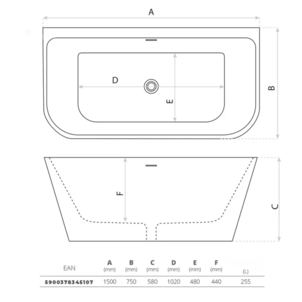 vorwand-badewanne-elias-1500-trapezfoermig-1500750580-mm-255-liter-glaenzend-weiss~7