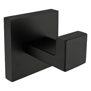 Mattschwarzer quadratischer Kleiderbügel