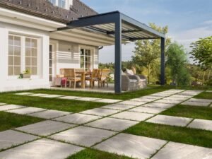 Terrassenplatte London grey 60 x 60 x 2 cm